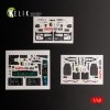 KELIK K48114 UH-60A Black Hawk - Type 2  Defence Intelligence of Ukraine interior 3D decals for ICM kit 1/48