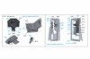 Quinta Studio QDS-32004 P-51D (Late) 3D-Printed coloured Interior on decal paper (Tamiya) (small version) 1/32