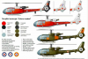 AMP 48020 Aerospatiale/Westland Gazelle 1/48