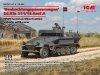 ICM 35105 Beobachtungspanzerwagen Sd.Kfz.251/18 Ausf.A WWII German Observation Vehicle with crew 1/35
