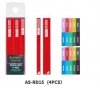 DSPIAE AS-RD15 ALUMINUM ALLOY SND BOARD RED 4PCS / Aluminiowa podkładka do papierów ściernych
