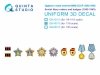 Quinta Studio QM16013 Soviet Navy orders and badges (1942-1945) 1/16