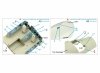 Quinta Studio QDS-48018 Su-34 3D-Printed coloured Interior on decal paper (KittyHawk) (Small version) 1/48