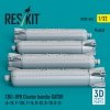 RESKIT RS32-0523 CBU-89B cluster bombs GATOR (4 pcs) (3D Printed) 1/32