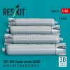 RESKIT RS48-0523 CBU-89B cluster bombs GATOR (4 pcs) (3D Printed) 1/48
