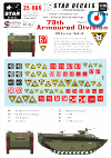 Star Decals 35-969 British 79th Armoured Division #1 1/35