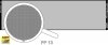 Aber PP13 Engrave plate (140 x 39 mm) - pattern 13