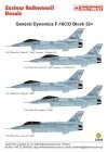Techmod 32046 - General Dynamics F-16C/D Block 52+ (1:32)
