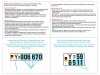 Quinta Studio QP35007 Typesetting Bundeswehr license plates (All kits) 1/35