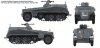 Das Werk DW16018 Sd.Kfz. 250/1 Ausf. A 1/16