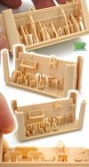 T-Rex Studio TR35054 Willys MB Rear Panel w/Tow Hook Set for TAKOM 1/35
