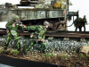 RT-Diorama 35027 Diorama-Base: Railroad Crossing 1/35