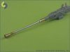  Master SM-35-003 Schnellboot Typ S-100 armament gun barrels - Flak M42 3,7cm (1pcs) and Flak 38 20mm (3pcs)