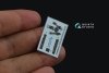 Quinta Studio QDS-72130 AV-8B early 3D-Printed coloured Interior on decal paper (Hasegawa) (small version) 1/72