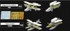 FlyHawk Model FH1130 WW2 Royal Navy Aircraft II Includes 6 Supermarine Walrus & 6 Fairey Seafox 1/700