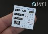 Quinta Studio QD35006 GAZ-M1 3D-Printed & coloured Interior on decal paper (for Zvezda kits) 1/35