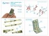 Quinta Studio QR+32033 WWII Luftwaffe fighter seatbelts (with metal buckles) (All kits) 1/32