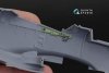Quinta Studio QDS-48253 P-51D 3D-Printed & coloured Interior on decal paper ( Tamiya ) (small version) 1/48