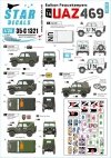 Star Decals 35-C1321 UAZ-469 1/35