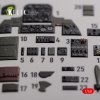 KELIK K48088 SBD-2 Dauntless interior 3D decals for Academy kit 1/48