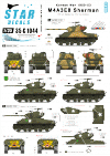 Star Decals 35-C1166 USMC Shermans - Korean War 1950-53 1/35
