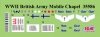 ICM 35586 WWII British Army Mobile Chapel 1/35