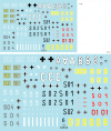 Star Decals 72-A1014 Befehlspanzer # 5. German Command 1/72