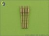 Master SM-350-019 Russia/USSR 130 mm/70 (5.1in) AK-130 barrles (4pcs)
