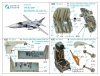 Quinta Studio QD48238 Su-24M 3D-Printed & coloured Interior on decal paper ( Trumpeter ) 1/48
