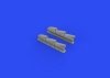 Eduard 648667 Spitfire Mk.V three-stacks exhausts rounded EDUARD 1/48