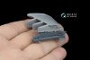 Quinta Studio QT48091 Light multi-purpose guided missile X-39 Product 305 LMUR, single-pack kit for Ka-52M (for all kits) 1/48
