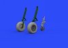 Eduard 648335 P-51D wheels AIRFIX 1/48