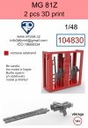 Omask 104830 MG-81Z (2 pcs) 3D print 1/48