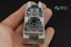 Quinta Studio QD48180 F-14D 3D-Printed & coloured Interior on decal paper (Hasegawa) 1/48