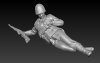 Glowel Miniatures 35909 Polish Infantry Lying (2 Figures, 3D Printed) 1/35