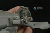 Quinta Studio QDS-32143 P-51D/K Mustang 3D-Printed coloured Interior on decal paper (Dragon) (Small version) 1/32