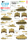 Star Decals 72-A1023 German tanks in Italy # 3. PzKpfw IV. 1/72