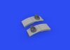 Eduard 648721 A6M2 Model 11 exhausts early PRINT EDUARD 1/48