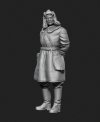 Panzer Art FI35-128 Soviet tank officer in sheepskin coat No.1 1/35