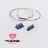 Yamamoto Model Parts YMPTUN70 Zestaw 4 aparatów zapłonowych do 4 cylindrów 1/24