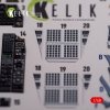 KELIK K48017 A-10C Thunderbolt  interior 3D decals for Academy kit 1/48