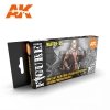 AK Interactive AK11625 OAK LEAF, PALM TREE & PLANE TREE PATTERNS AUTUMN/WINTER VARIANTS