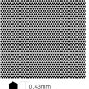 KA Models KA-00005 HEXAGON PATTERN MESH A 0.43mm X 0.37mm