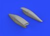 Eduard 648301 Crusader air intakes EDUARD, HASEGAWA 1/48
