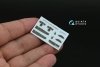 Quinta Studio QD72101 F-104S 3D-Printed & coloured Interior on decal paper (Hasegawa) 1/72
