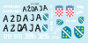 Star Decals 35-C1085 M47 Patton # 1 Balkan War & Peace 1/35