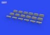 Eduard 635022 WWII German NOTEK rear lights PRINT 1/35