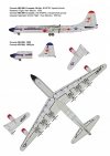 Roden 348 Convair NB/XB-36H Crusader 1/144
