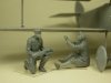 Copper State Models F32-028 RFC Air Mechanics installing the bombs 1:32