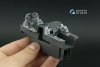 Quinta Studio QD32119 F-15E 3D-Printed & coloured Interior on decal paper ( Tamiya ) 1/32